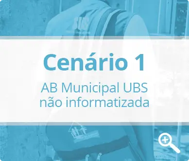 Cenário 1 - AB Municipal UBS não informatizada